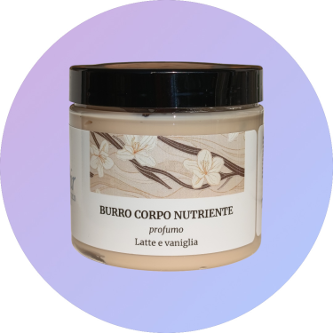 Burro corpo Latte e Vaniglia