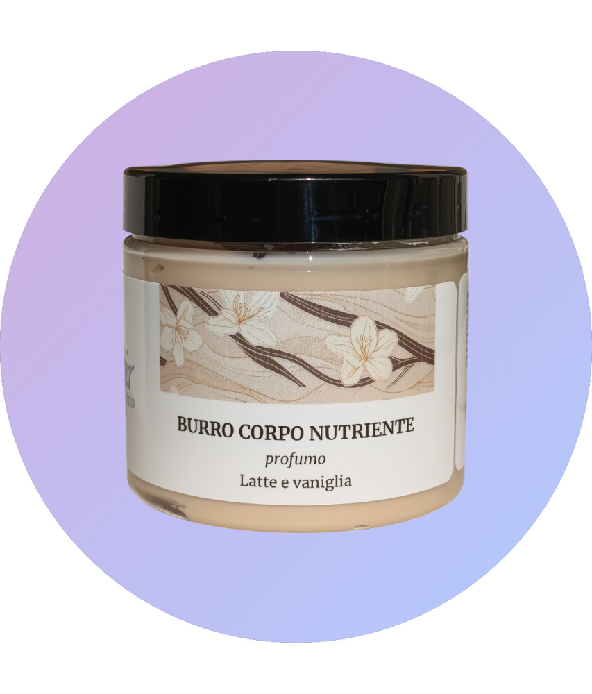 Burro corpo Latte e Vaniglia