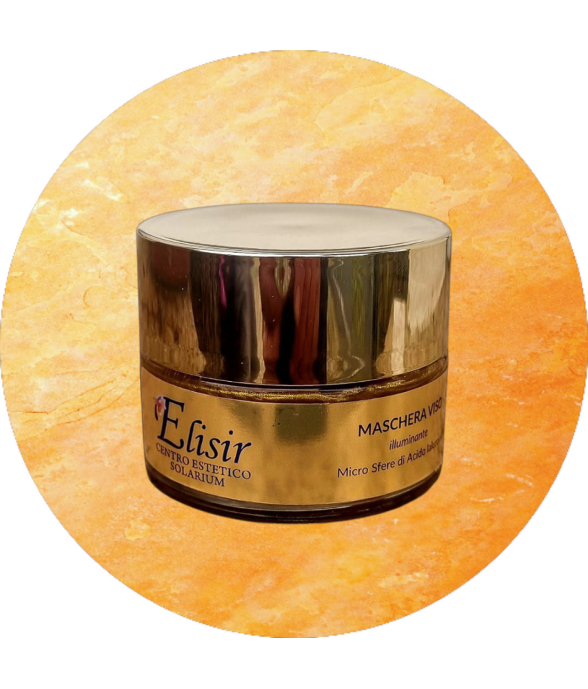 Maschera Viso Gel Dorata